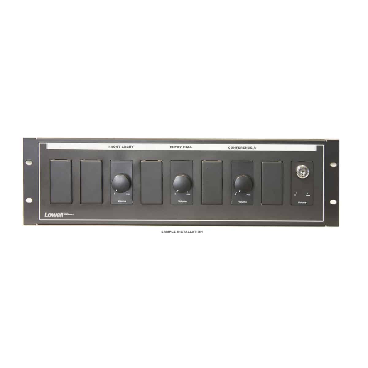 Lowell D9P-ID-3 Punched Panel for Devices - view 2