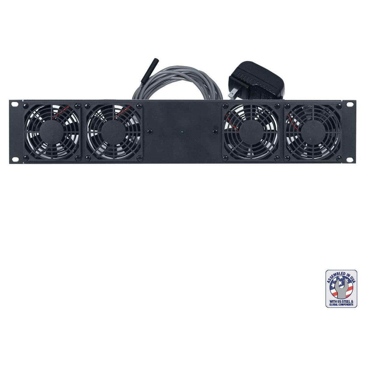 Lowell FDC4-2T Panel w 4 DC Fans 2U product image
