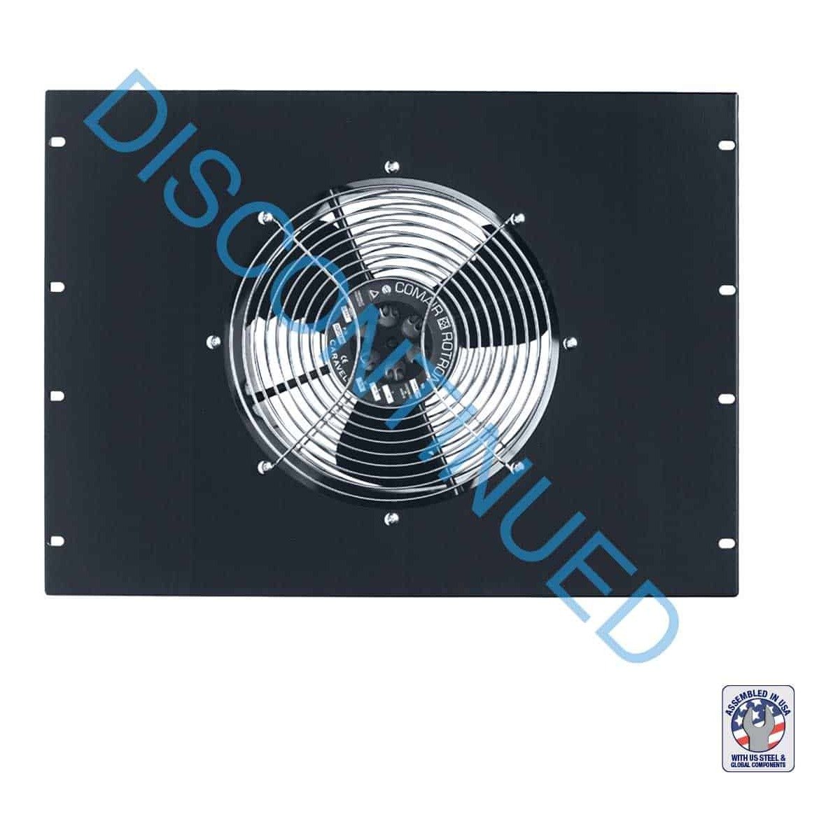 Lowell FT1-7 Rack Panel with Turbo Fan, 7U