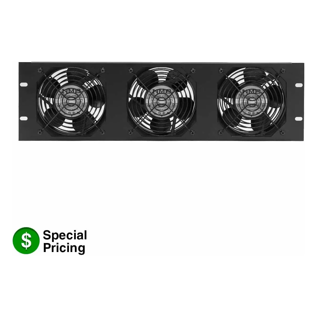 Lowell FW3-3 Panel w 3 Whisper Fans 3U product image