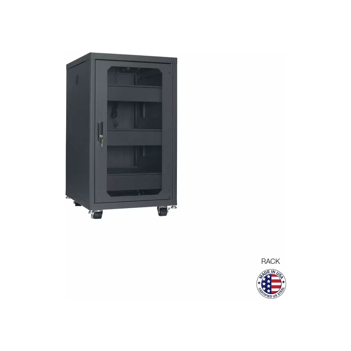 Lowell LCDR-1824 Configured Rack 18Ux24D product image