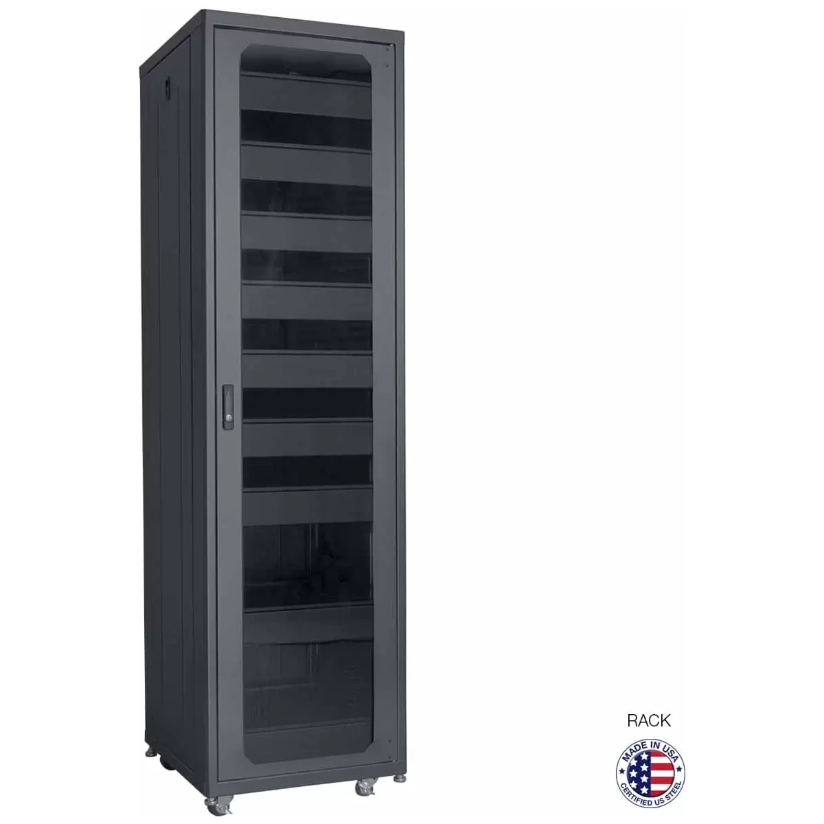 Lowell LCDR-4224 Configured Rack 42Ux24D product image