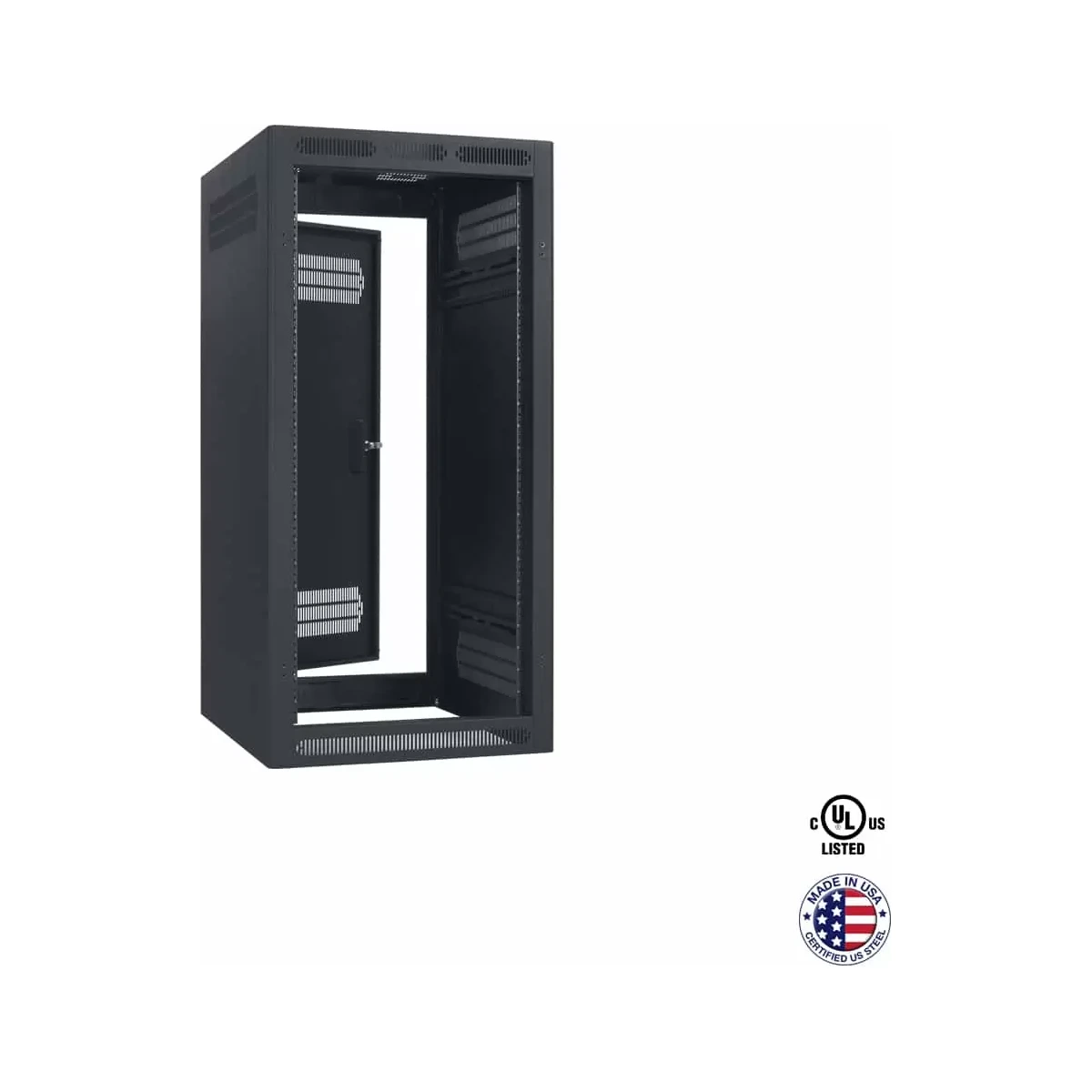 Lowell LER-2422 Enclosed Rack 24Ux22D product image