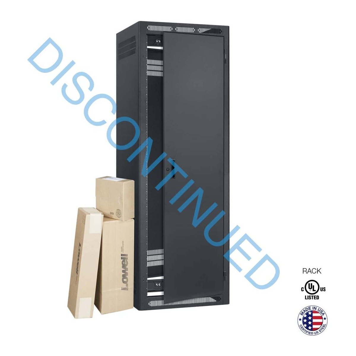 Lowell LER-3527-BAV Enclosed Rack Bundle 35U x 27D product image