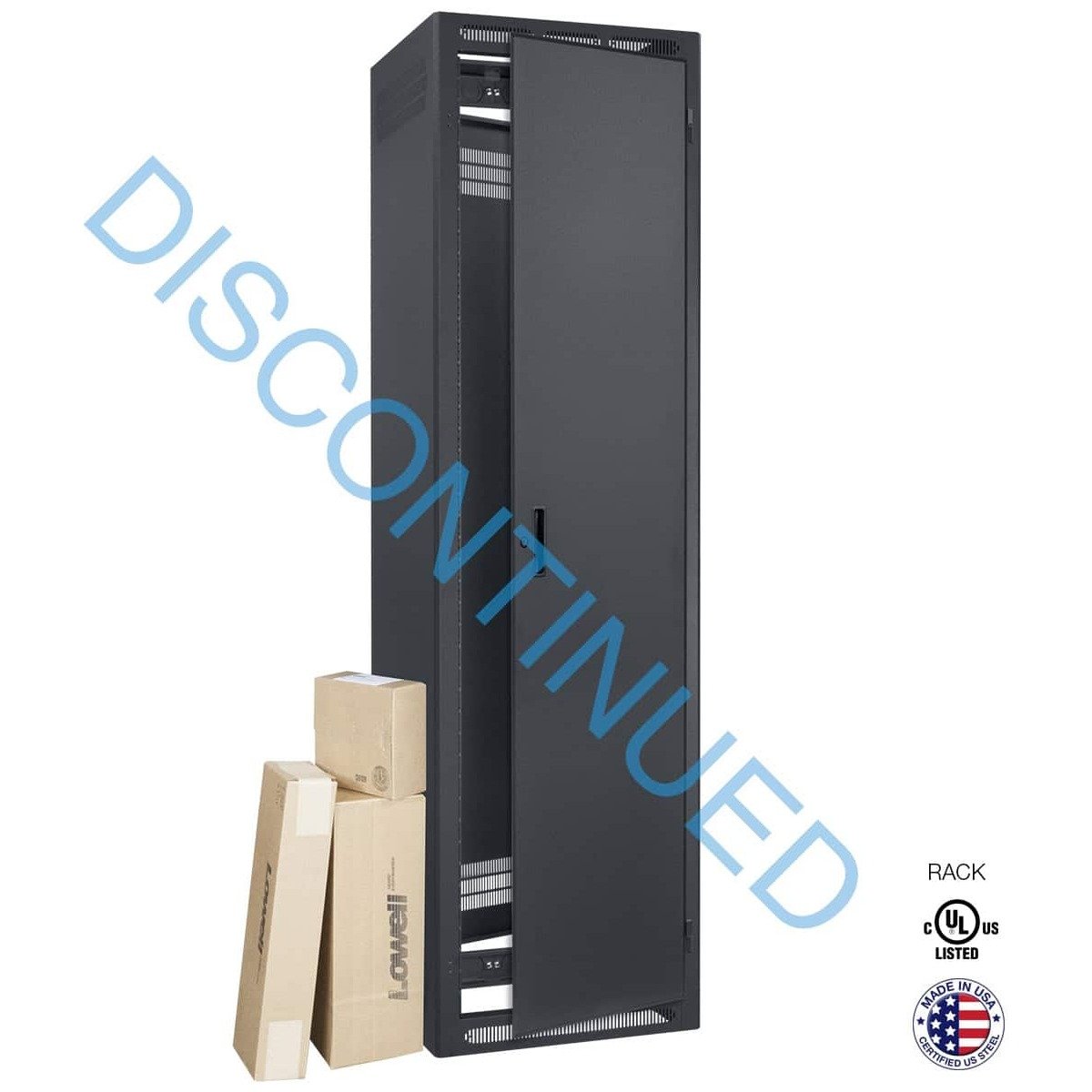 Lowell LER-4427-BAV Enclosed Rack Bundle 44U x 27D product image