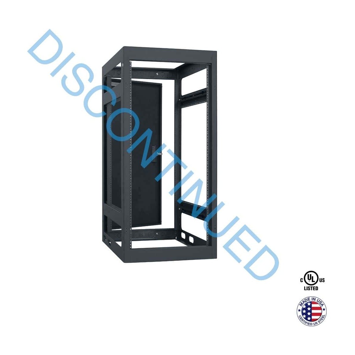 Lowell LGNR-2432 Gangable Narrow Rack 24U x 32D product image