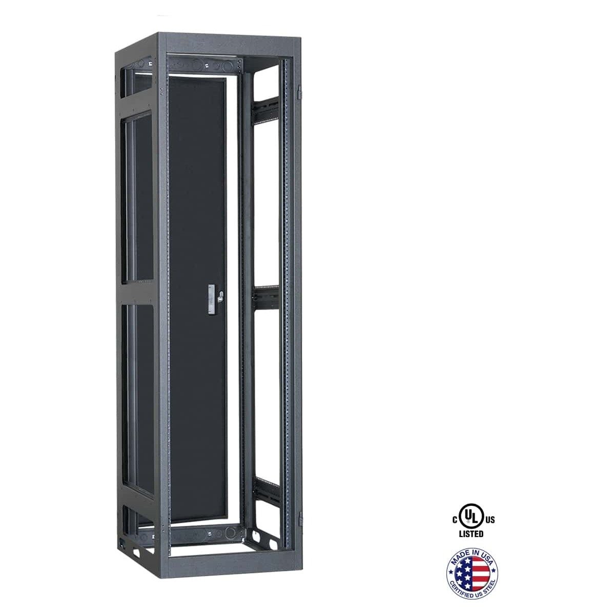 Lowell LGNR-3732 Gangable Narrow Rack 37U x 32D - view 2