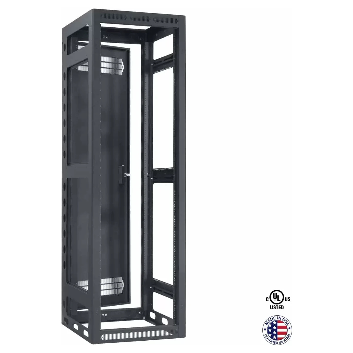 Lowell LGR-4027-LRD Gangable Rack 40Ux27D, Less Rear Door product image