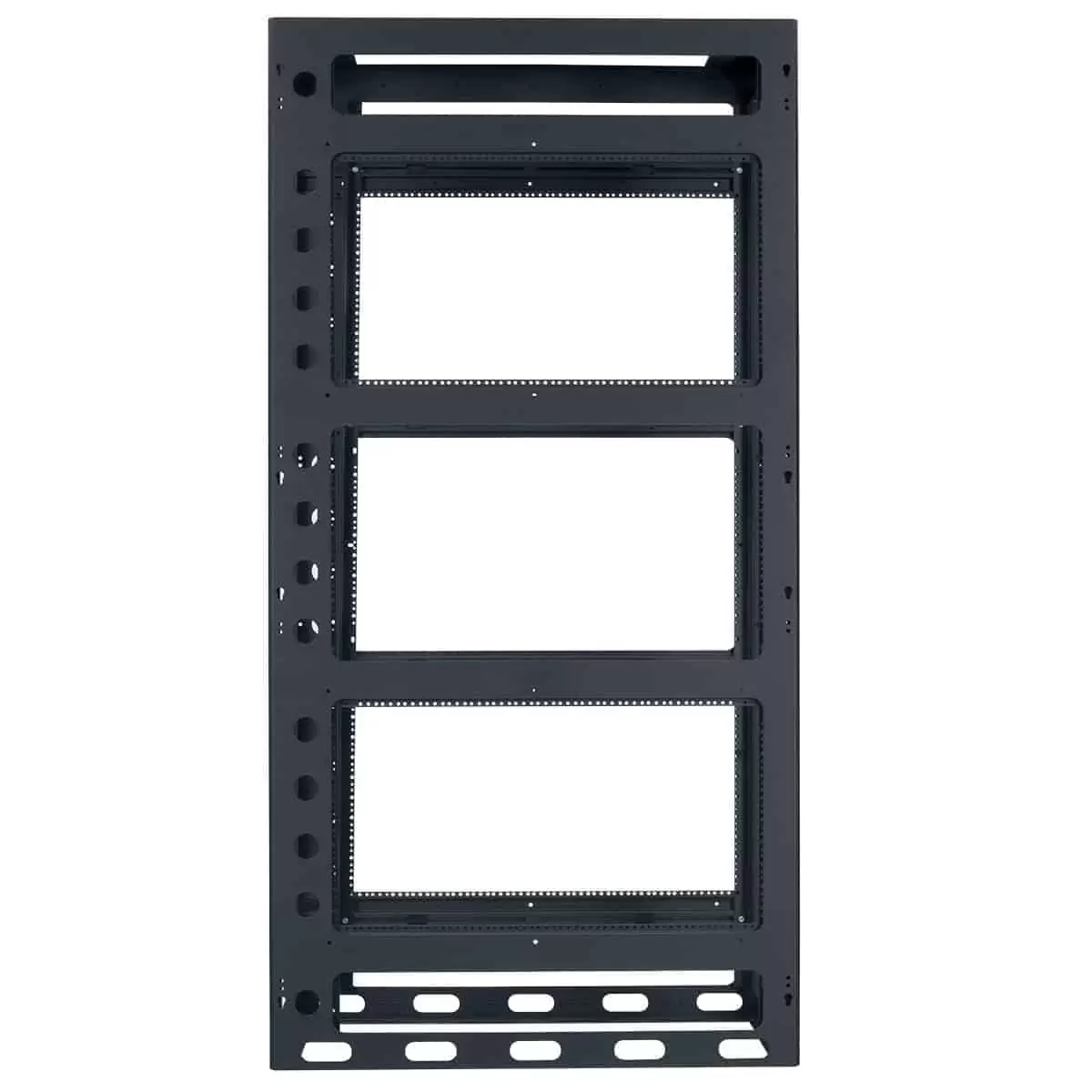 Lowell LGR Series 44U x 42"D Gangable AV Rack with or without Rear Door, 23"W - view 2