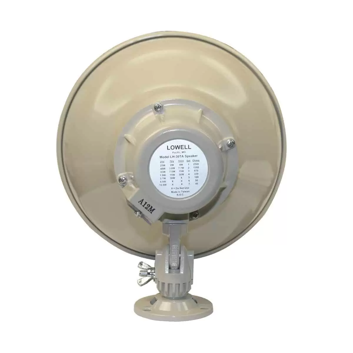 Lowell LH-30TA Paging Horn 30W 70/25V - view 2
