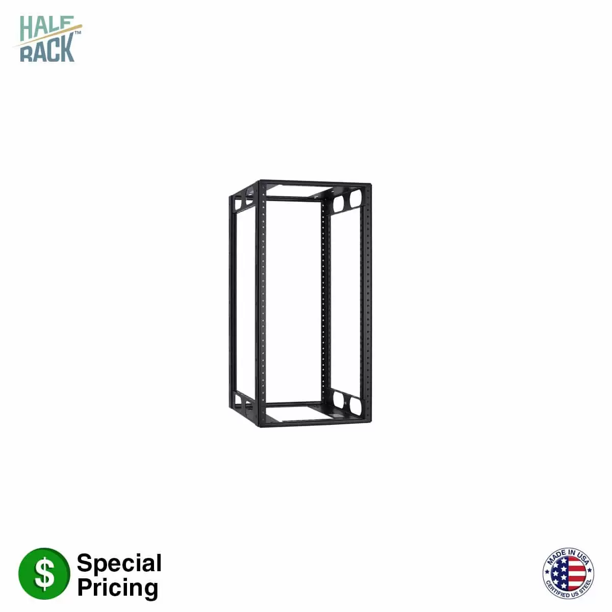 Lowell LHFR-1214 Half-Rack 12Ux14D product image