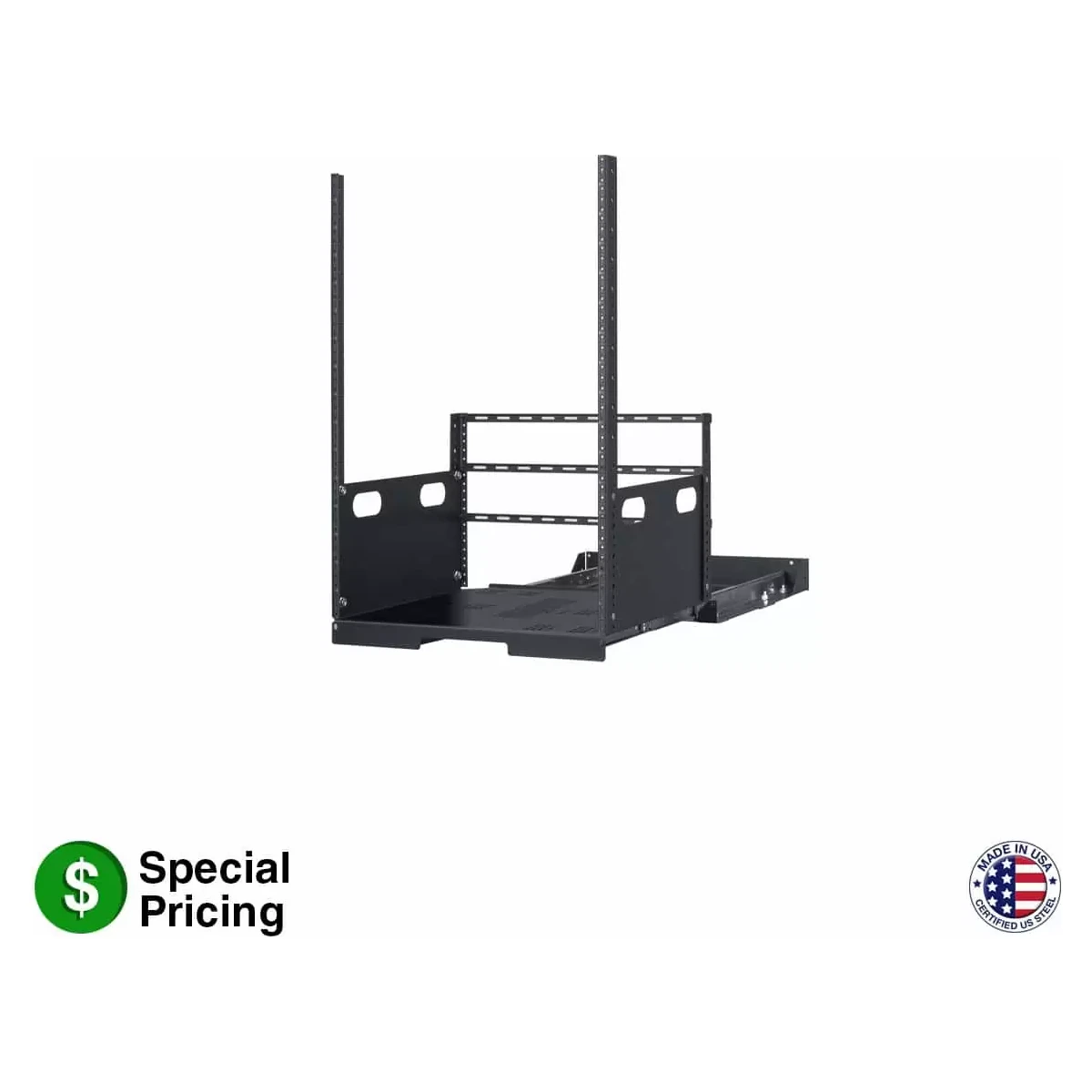 Lowell LPOR2-1619 Pullout Rack 16Ux19D product image