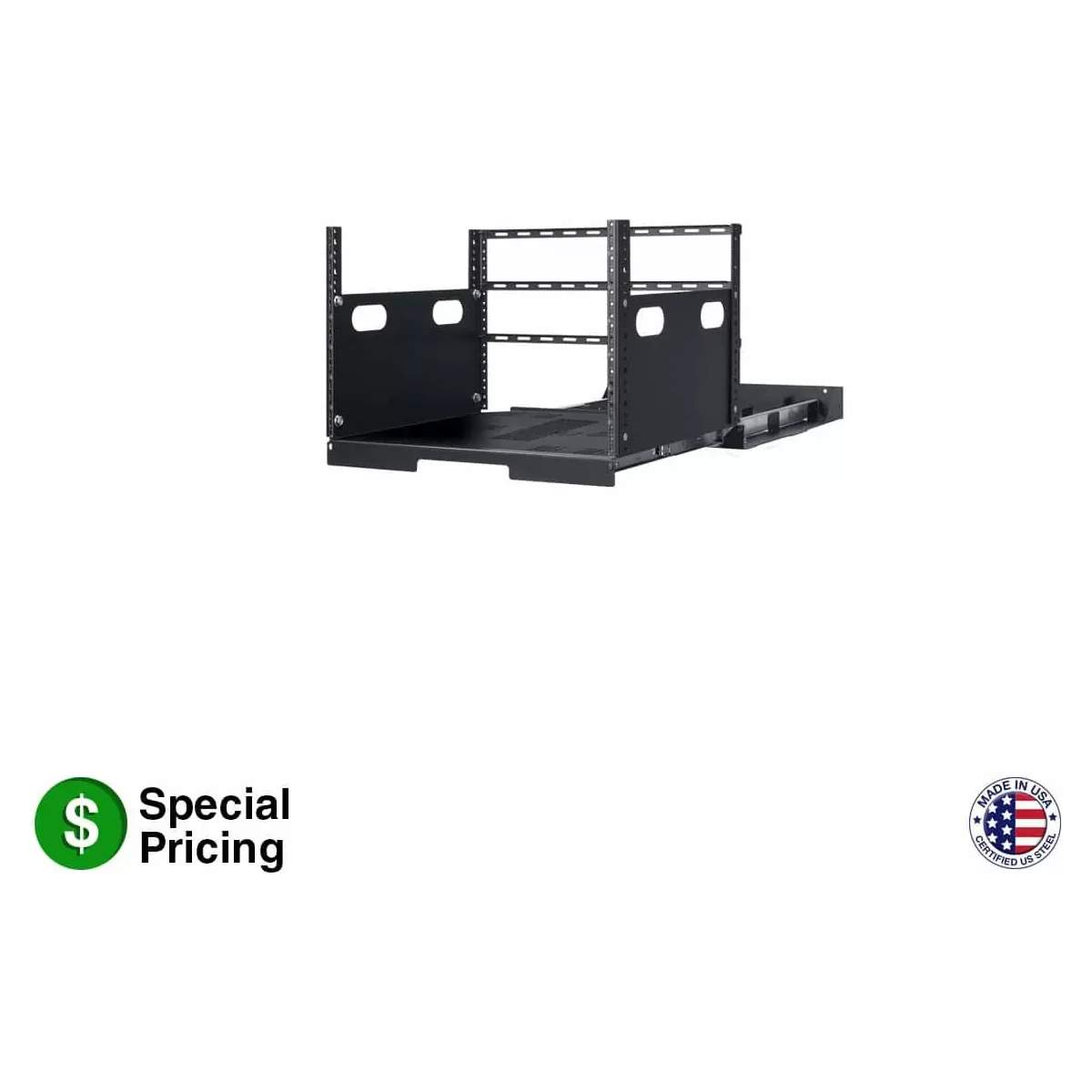 Lowell LPOR2-719 Pullout Rack 7Ux19D product image