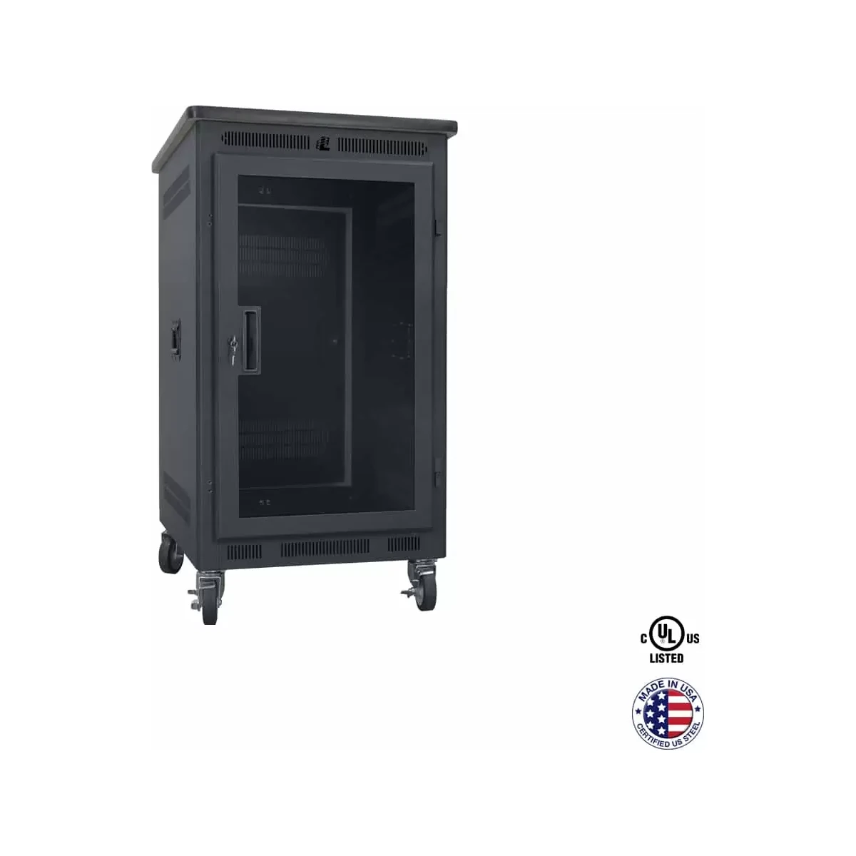 Lowell LPR-1427PGT Portable Rack 14Ux27D product image