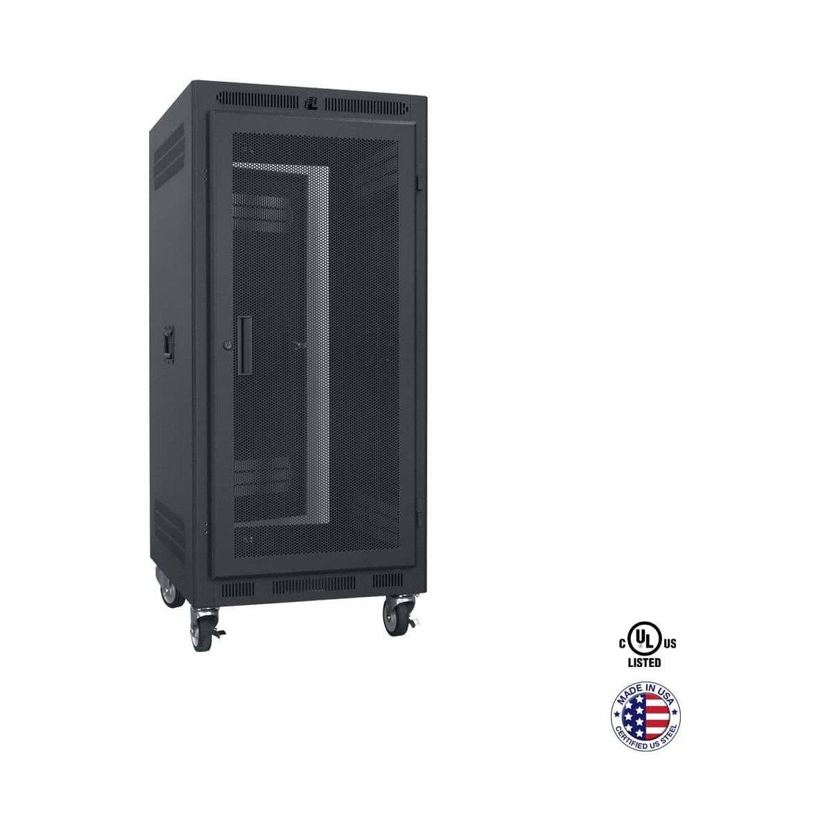 Lowell LPR-2427FV Portable Rack 24Ux27D product image