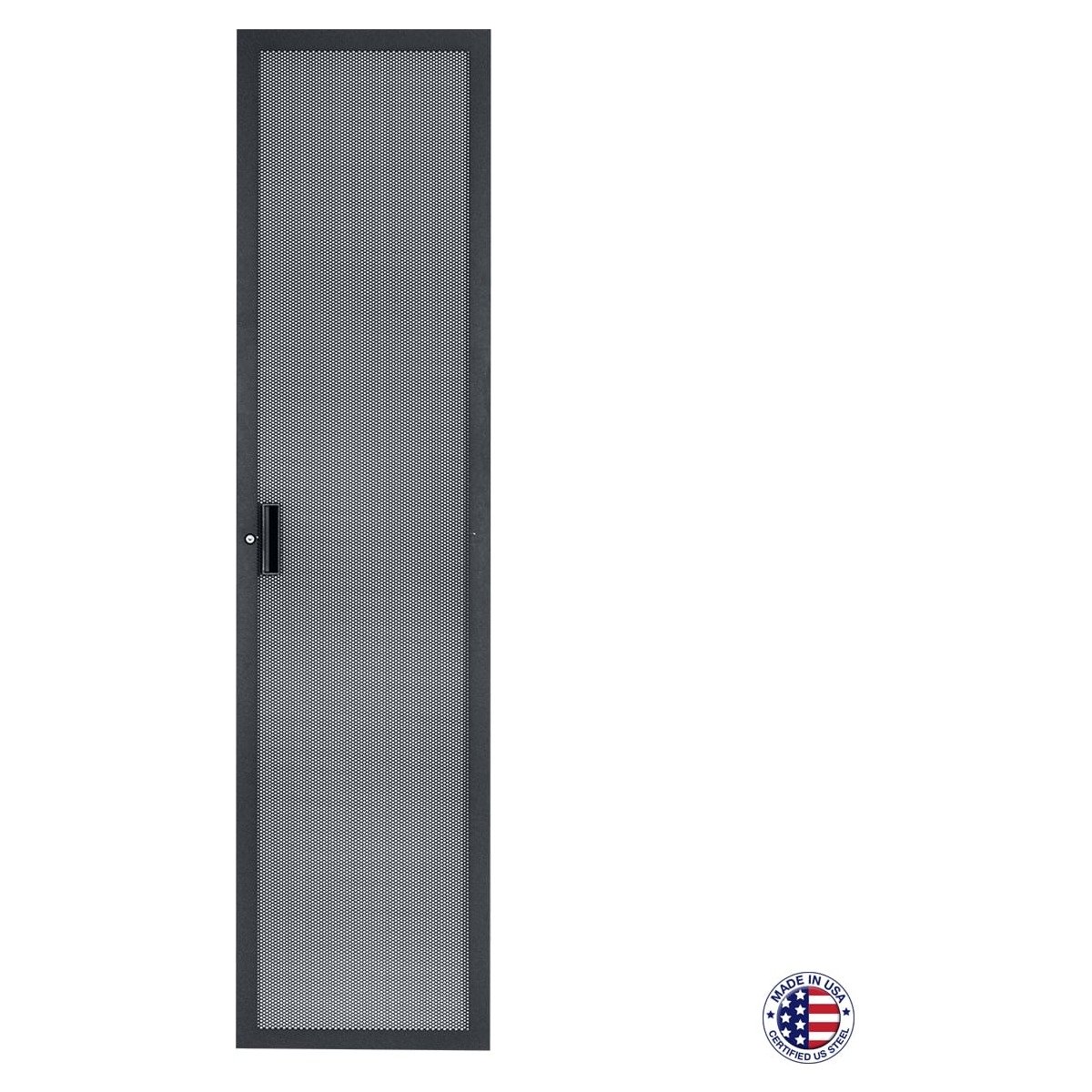 Lowell LRD-44FV Fully Vented Rear Door, 44U