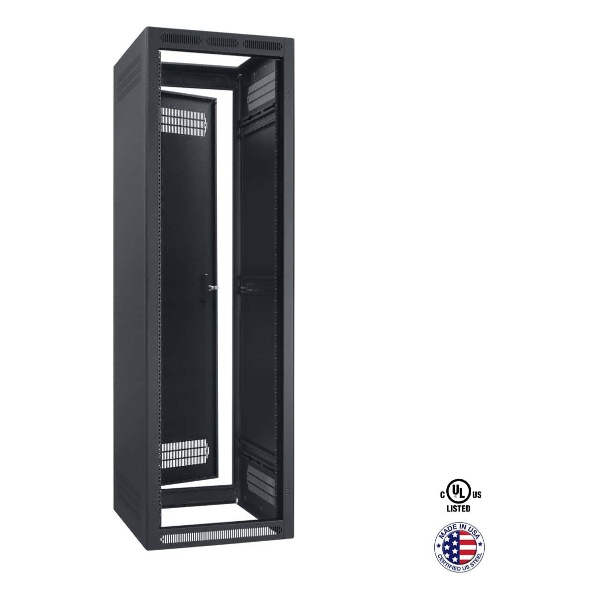 Lowell LSER-4027 Seismic Enc Rack 40Ux27D - view 2