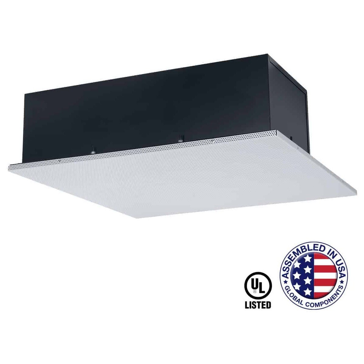 Lowell LT2-8A Series 8in Coaxial Tile Ceiling Speaker, 2x2