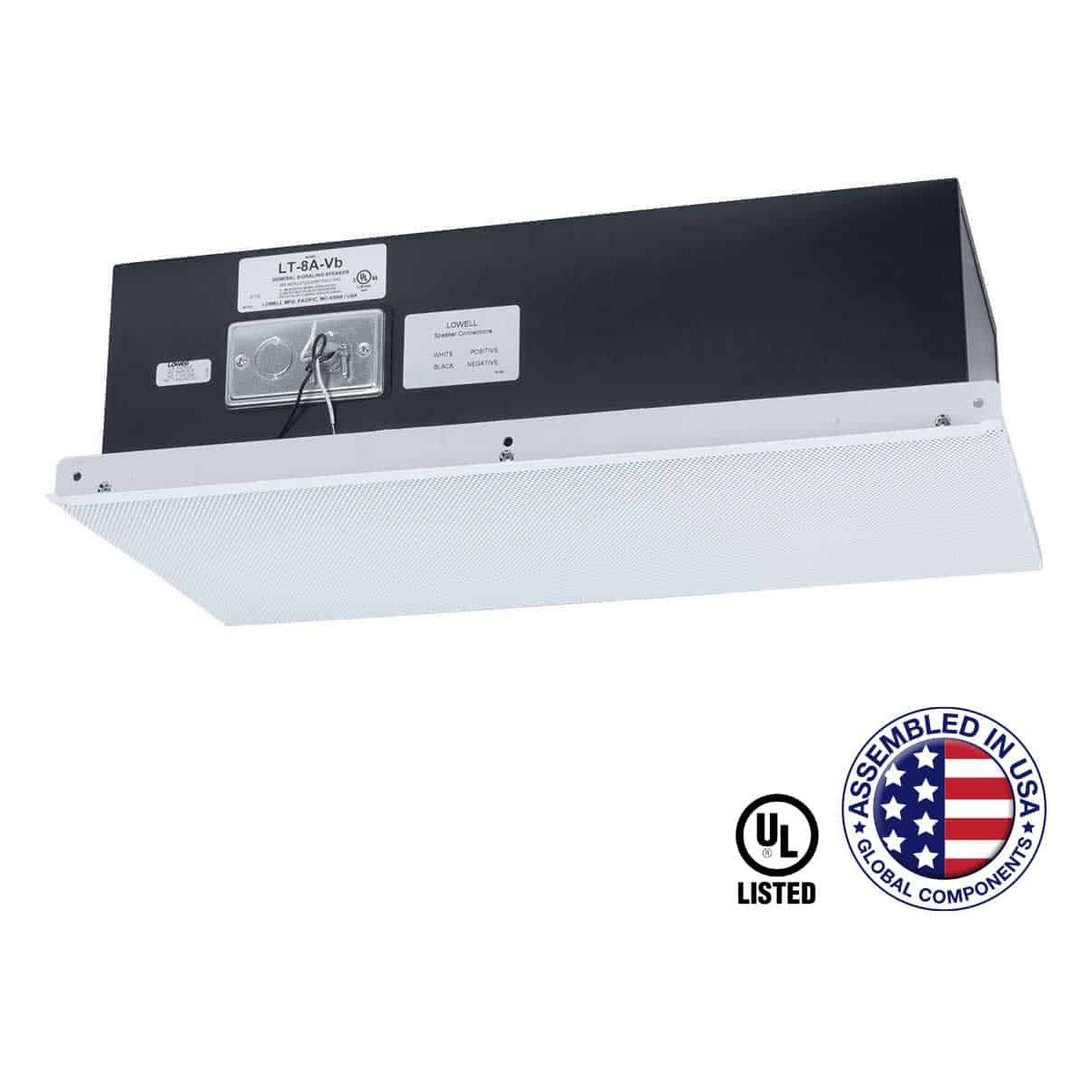 Lowell LT-8A Series 8in Coaxial Tile Ceiling Speaker