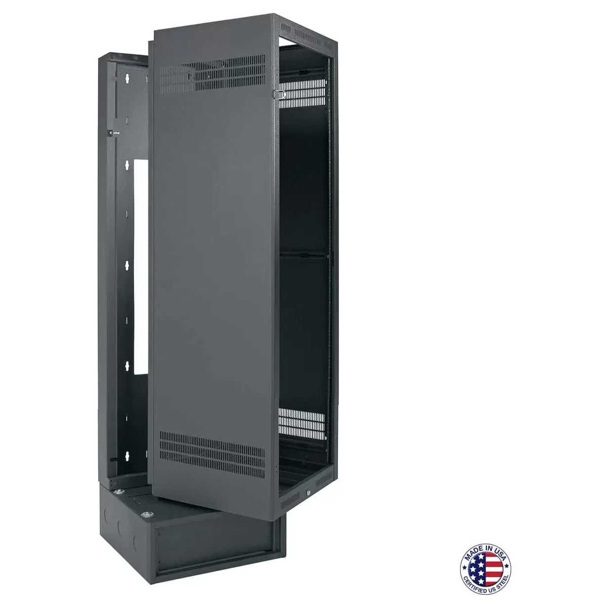 Lowell LWBR-4022 Wall Rack w Base 40Ux22D product image