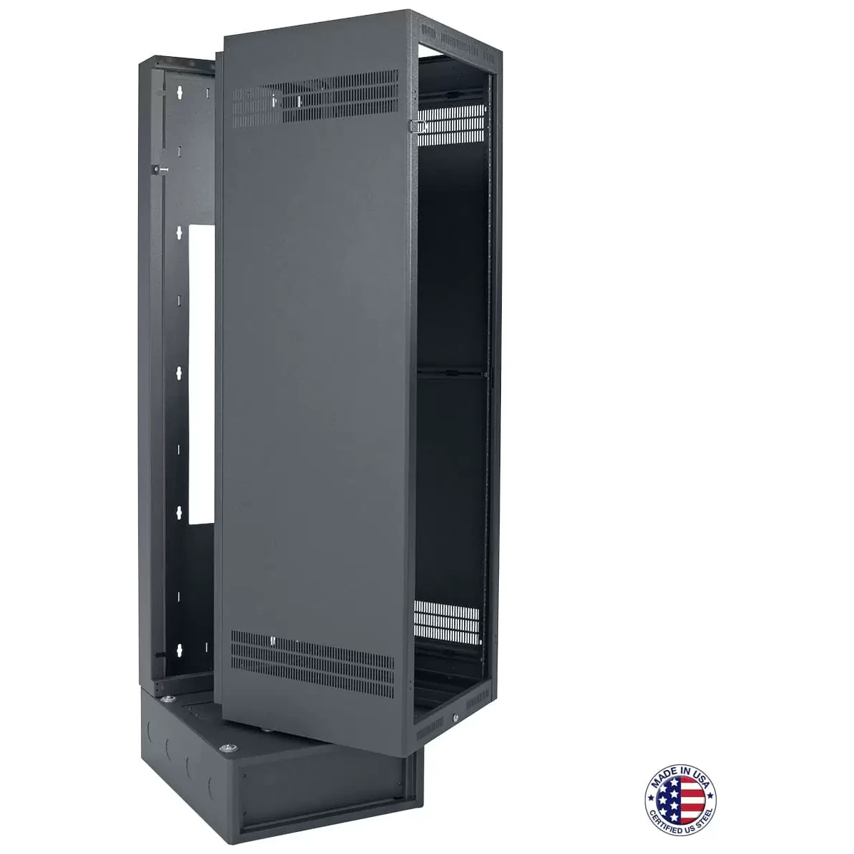 Lowell LWBR-4428 Wall Rack w Base 44Ux28D product image