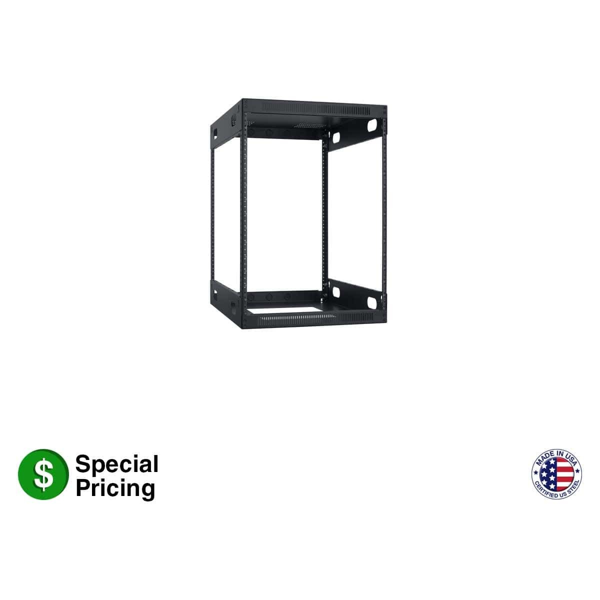 Lowell LXR-1426 Slim Rack 14Ux26D product image