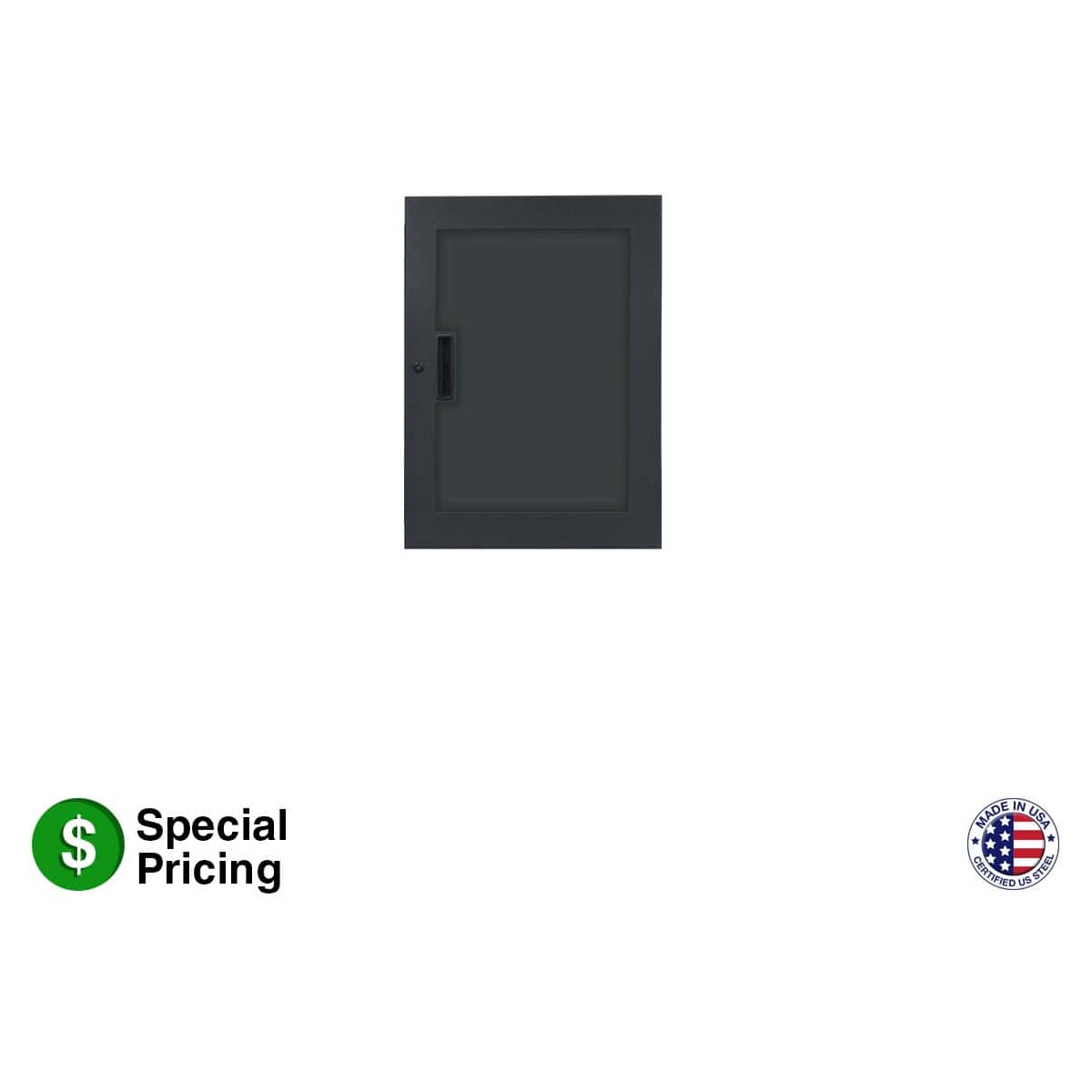 Lowell LXR-FD14P Plexiglass Front Door for LXR 14U Rack