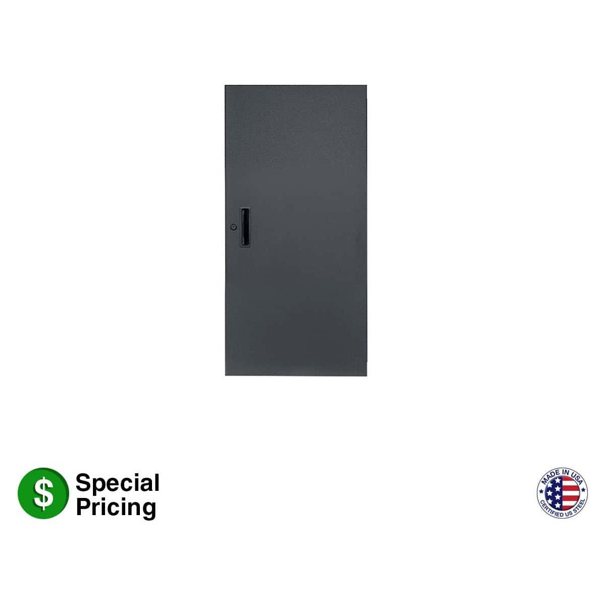 Lowell LXR-FD22 Solid Front Door for LXR 22U Rack