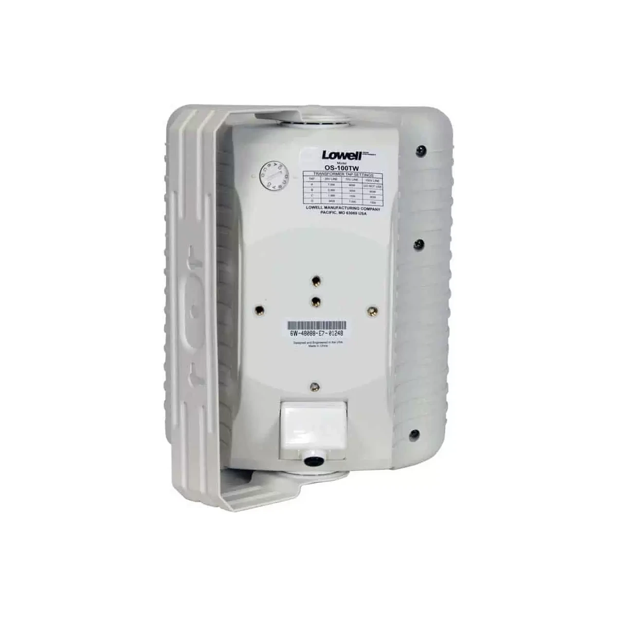 Lowell OS-100TW 100W Indoor/Outdoor Speaker, White - view 2