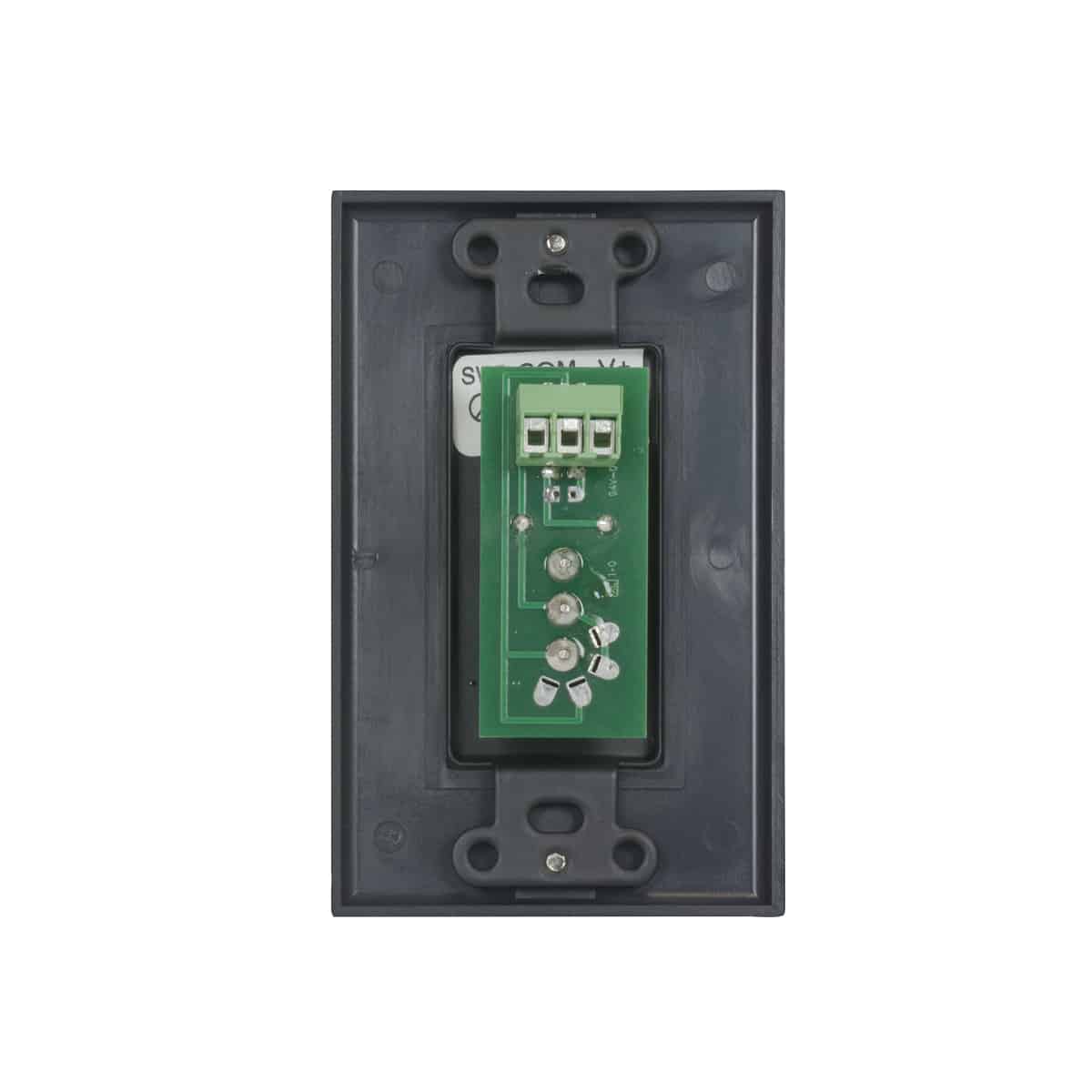 Lowell RPSB Series Wall Switch, Black Decorator Plate - view 2