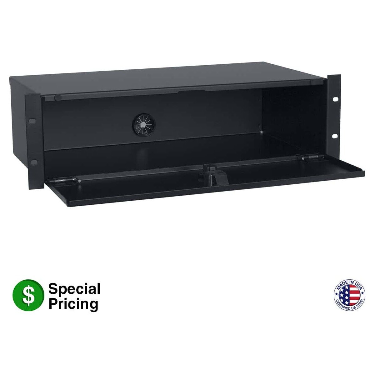 Lowell SBL-39 Rack Storage Box 3U product image