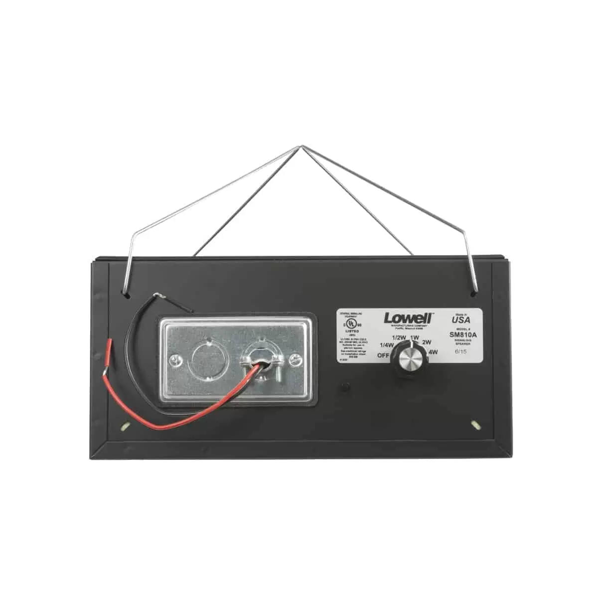 Lowell SM810A Sound Masking Speaker, 8in - view 2