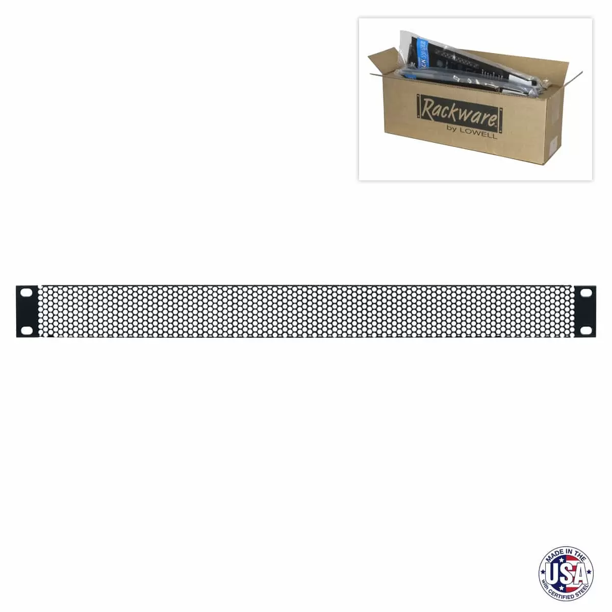 Lowell SVPL-1CC Steel Vent Panel with 63% Open Area - view 2
