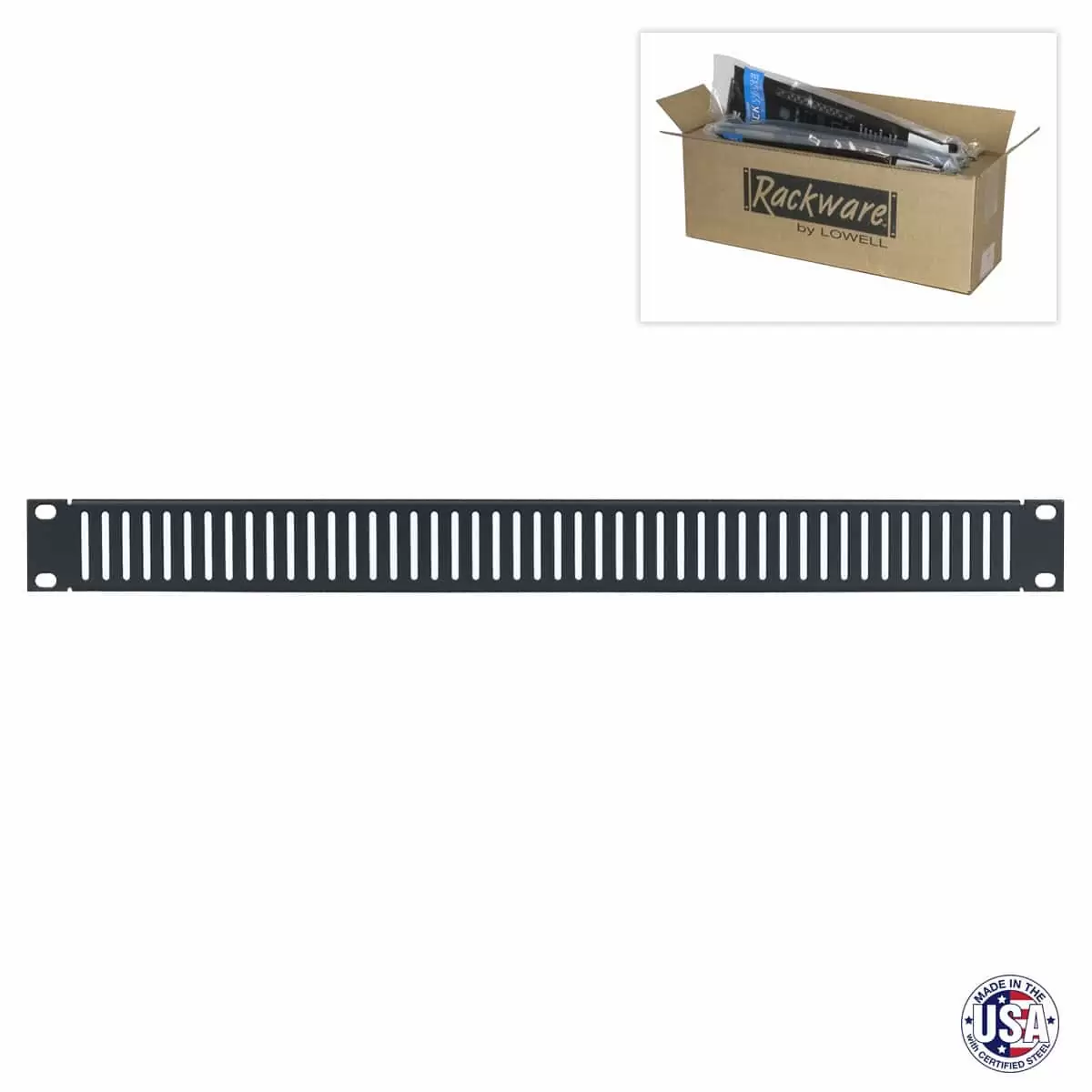 Lowell SVSP Series Steel Vent Panel with Slots - view 2