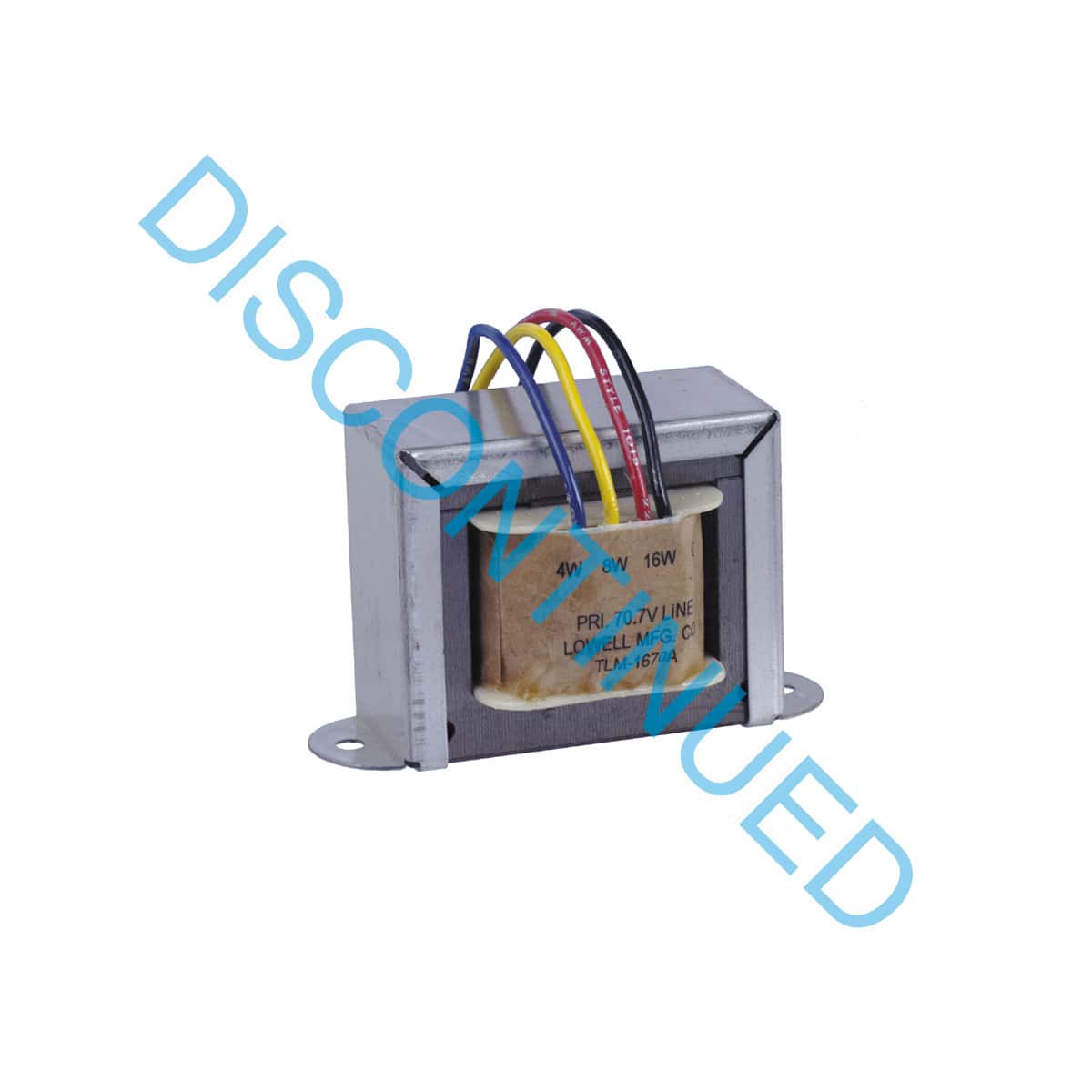 Lowell TLM-1670A Line Matching Transformer, 16W 70V