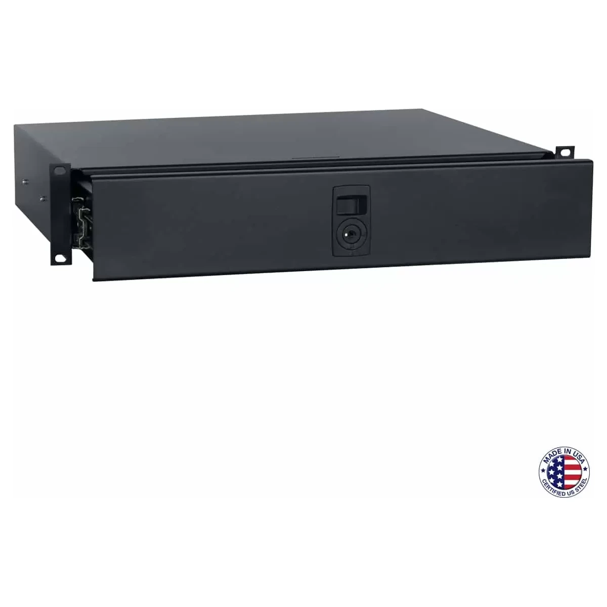 Lowell UDP Series Rack Utility Drawer with Lock and Liner
