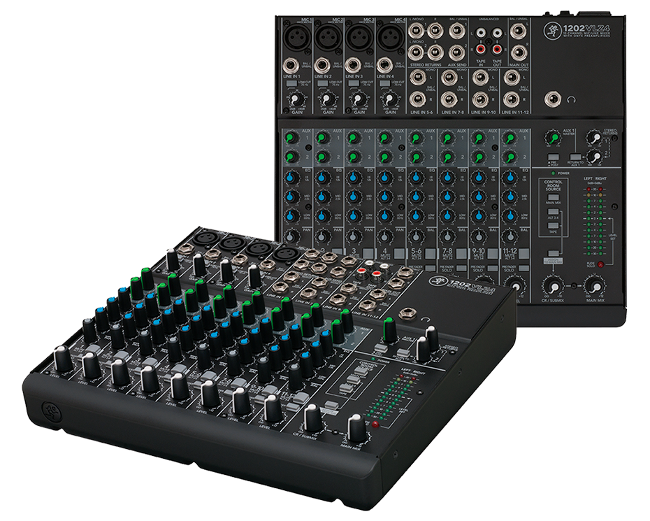 Mackie 1202VLZ4 12-Channel Compact Analog Mixer - view 2