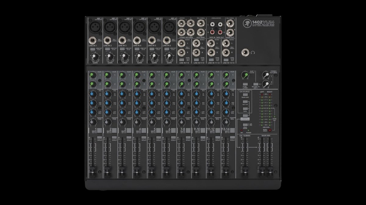 Mackie 1402VLZ4 14-Channel Compact Analog Mixer - view 6