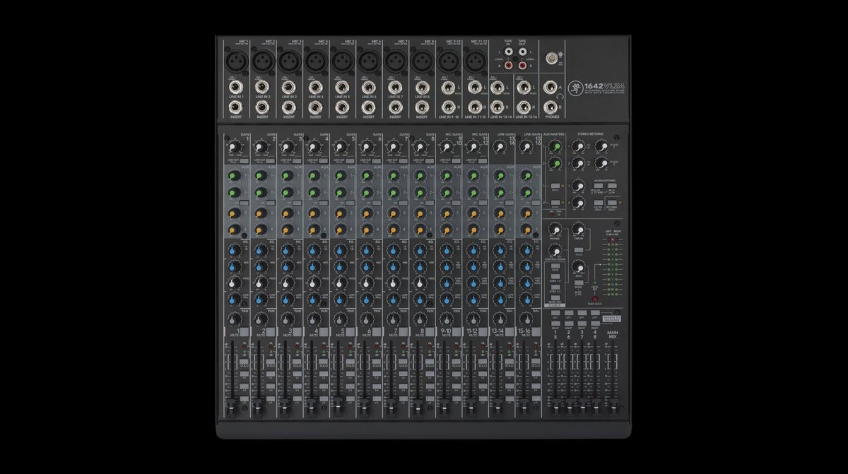 Mackie 1642VLZ4 16-Channel Compact Analog Mixer - view 6