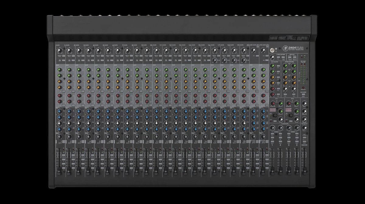 Mackie 2404VLZ4 24-Channel Compact Analog Mixer - view 6