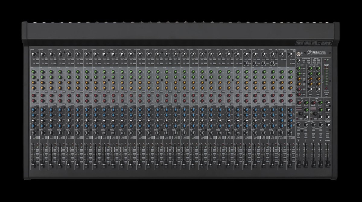 Mackie 3204VLZ4 32-Channel Compact Analog Mixer - view 6