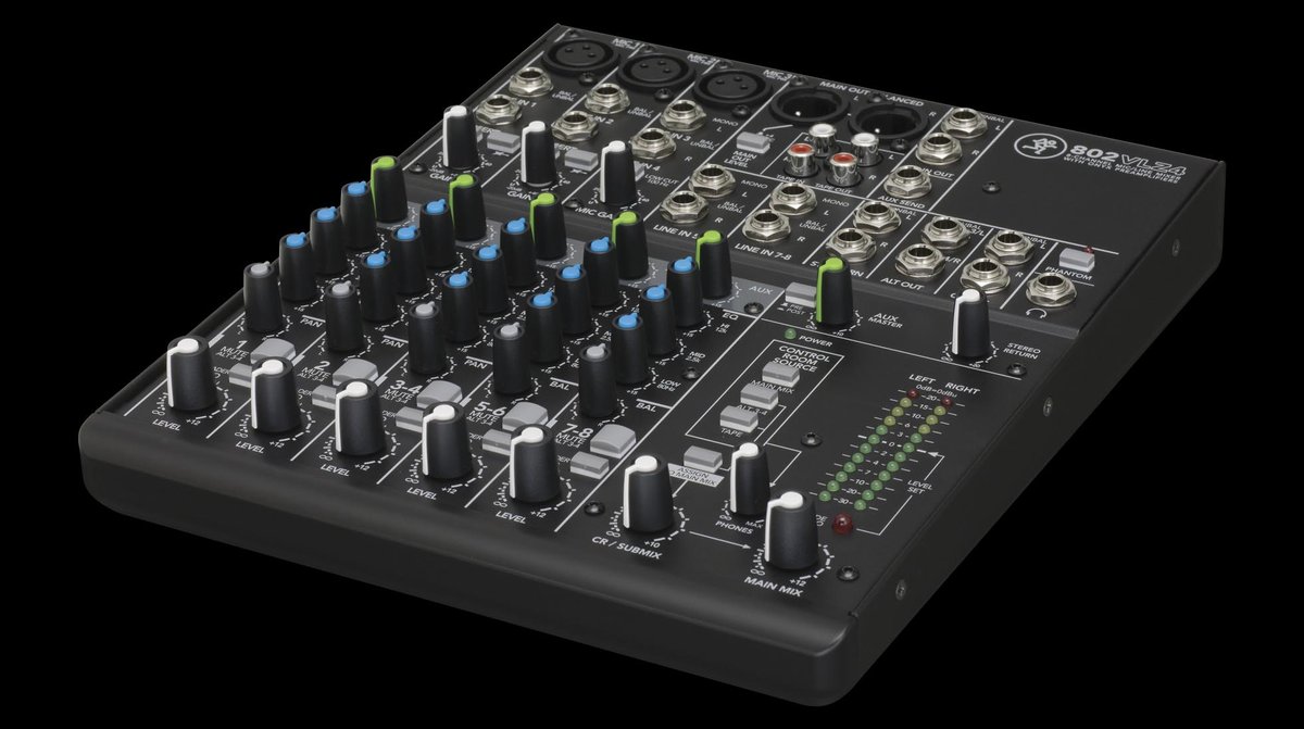 Mackie 802VLZ4 8-Channel Compact Analog Mixer
