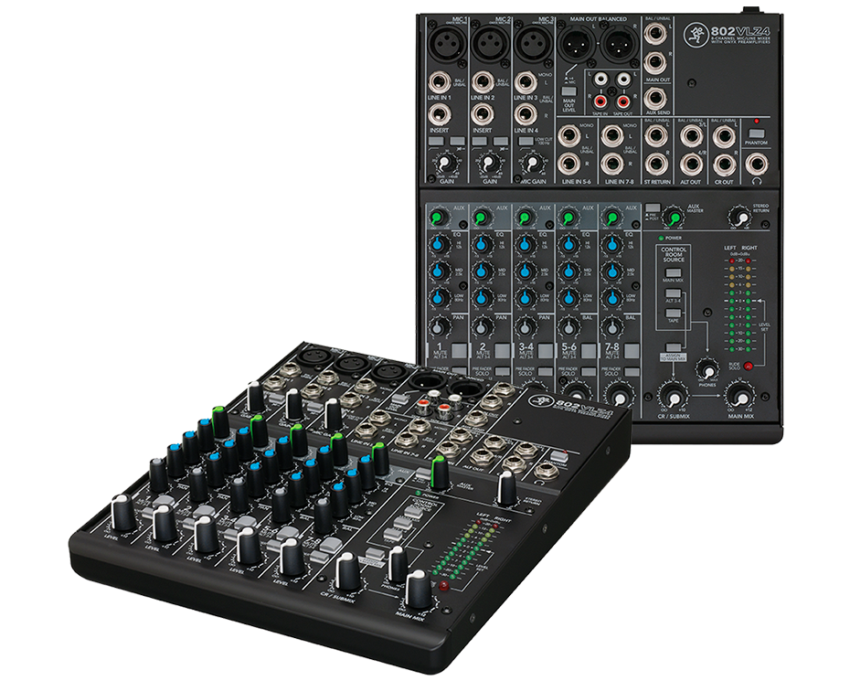 Mackie 802VLZ4 8-Channel Compact Analog Mixer - view 2