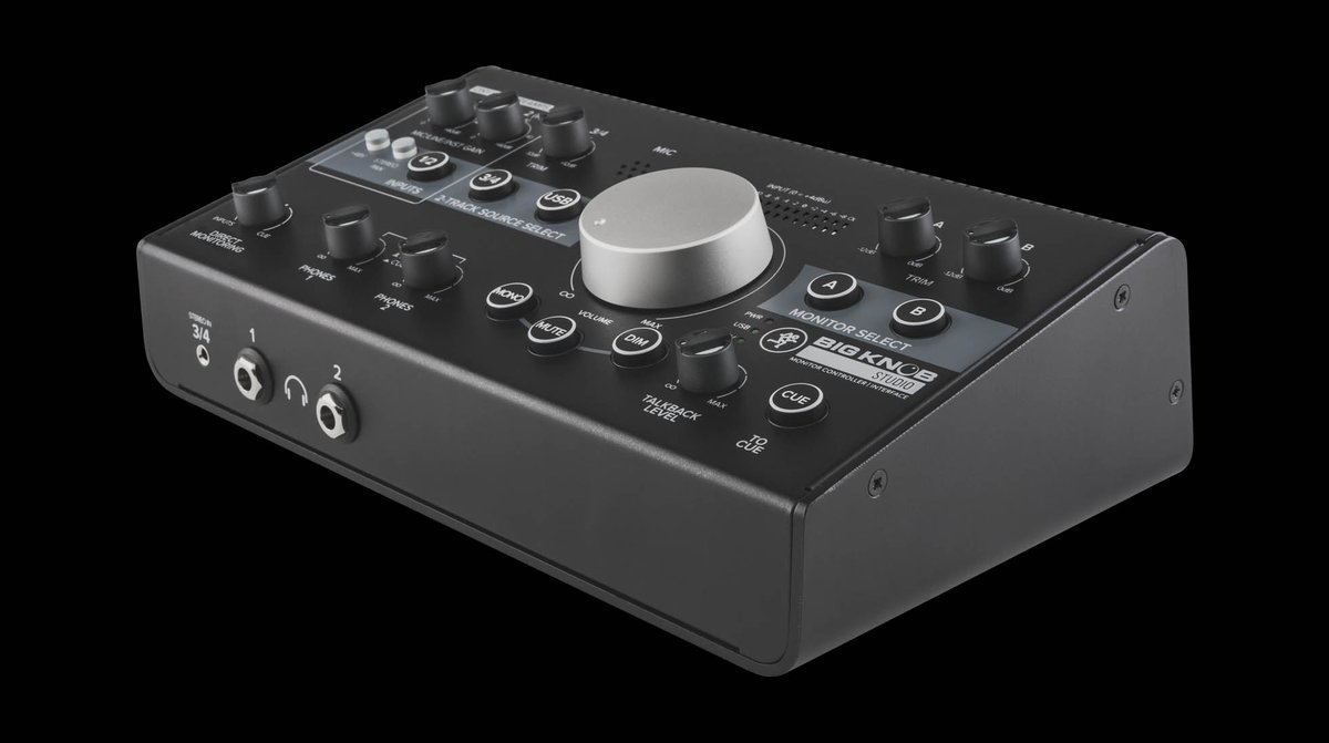 Mackie Big Knob Studio Monitor Controller and Interface