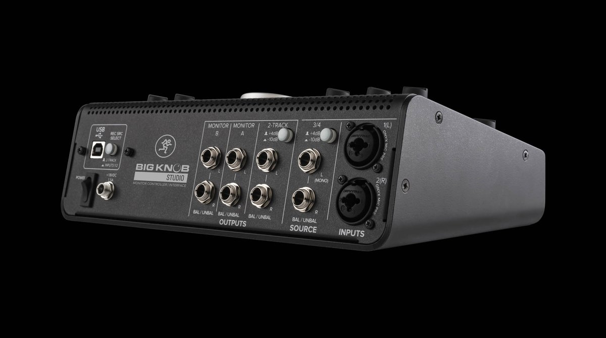 Mackie Big Knob Studio Monitor Controller and Interface - view 3