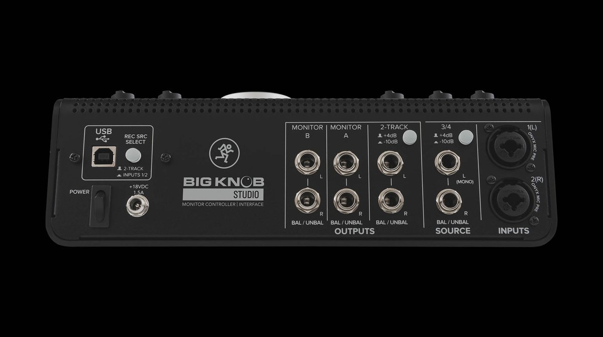 Mackie Big Knob Studio Monitor Controller and Interface - view 6