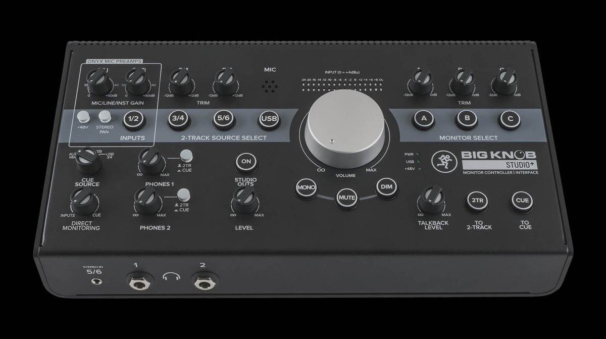 Mackie Big Knob Studio+ Monitor Controller and Interface - view 9
