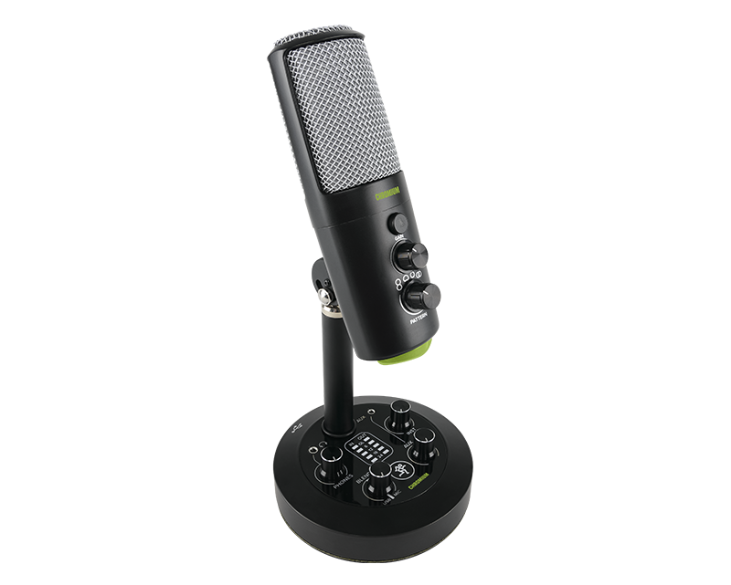 Mackie Chromium USB Condenser Microphone with Built-In 2-Channel Mixer
