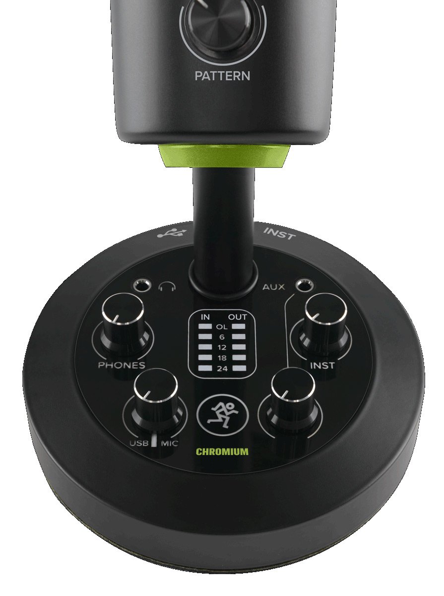 Mackie Chromium USB Condenser Microphone with Built-In 2-Channel Mixer - view 3