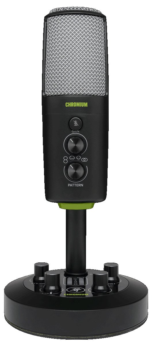 Mackie Chromium USB Condenser Microphone with Built-In 2-Channel Mixer - view 4